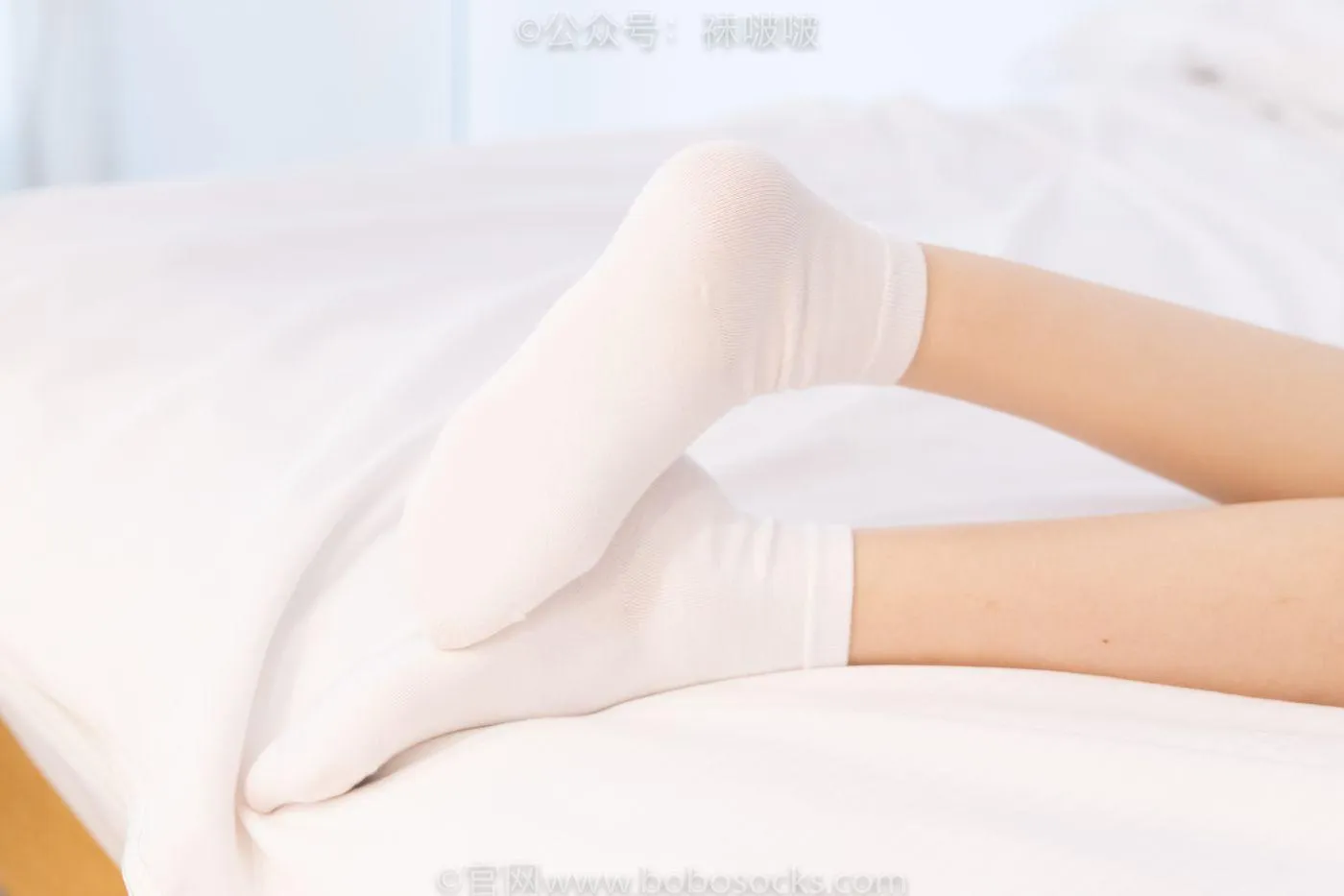 [BoBoSocks袜啵啵]NO.073 稚予-贝壳头、白棉袜、裸足 [145P]插图3